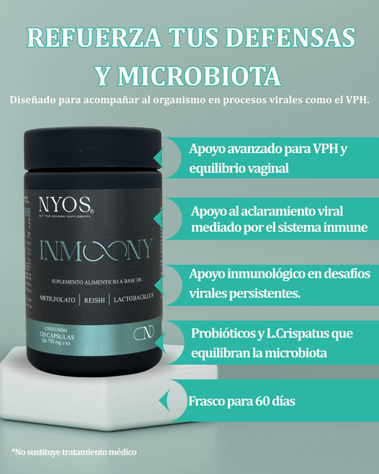 Inmoony® – Soporte inmunológico integral y Vaginal