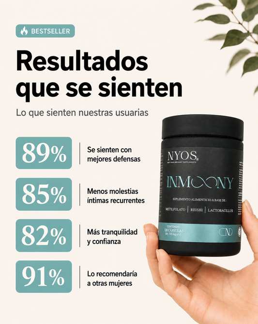 Inmoony® | Suplemento para VPH, Cándida y Herpes Recurrente