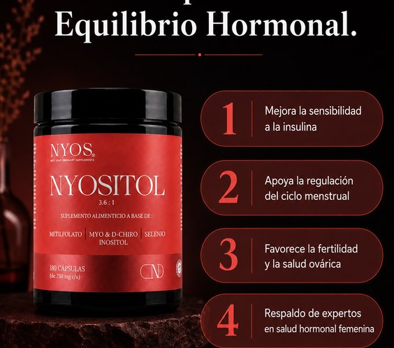 Nyositol® | Suplemento de Inositol para SOP, Fertilidad y Resistencia a la Insulina
