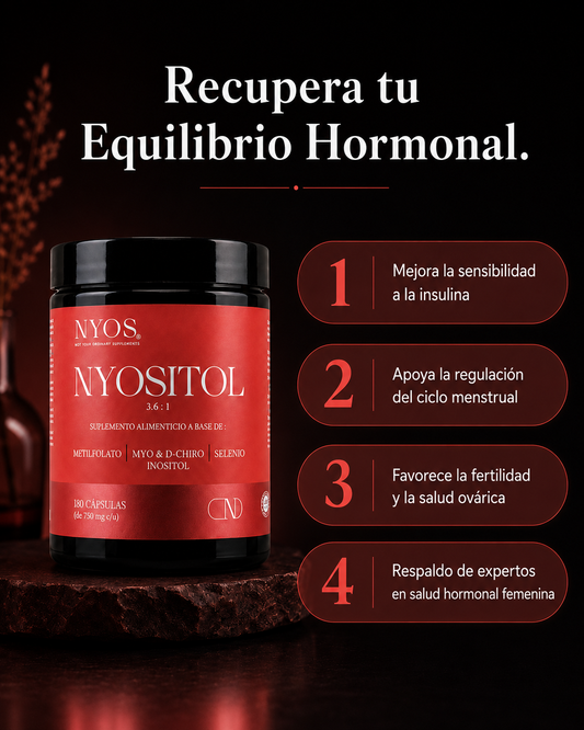 Nyositol® | Suplemento de Inositol para SOP, Fertilidad y Resistencia a la Insulina