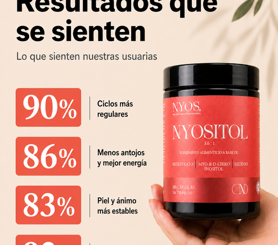 Nyositol® | Suplemento de Inositol para SOP, Fertilidad y Resistencia a la Insulina