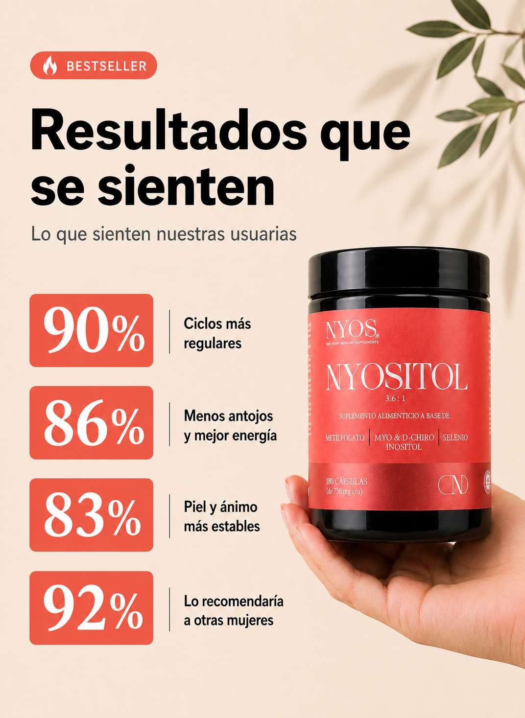 Nyositol® | Suplemento de Inositol para SOP, Fertilidad y Resistencia a la Insulina