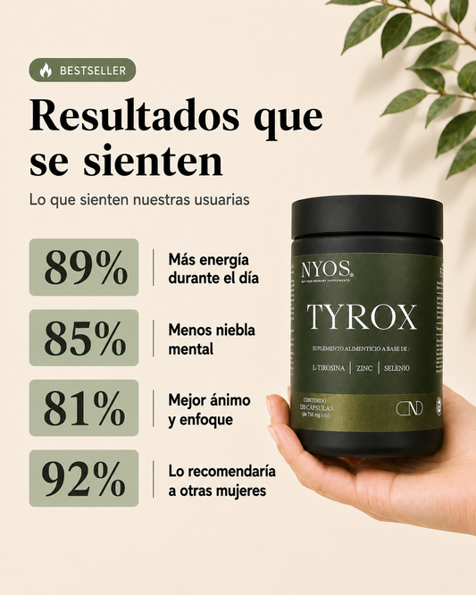 Tyrox® | Suplemento para Hipotiroidismo, Hashimoto y Tiroides
